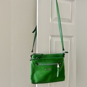 Green Dana Buchman Crossbody Purse